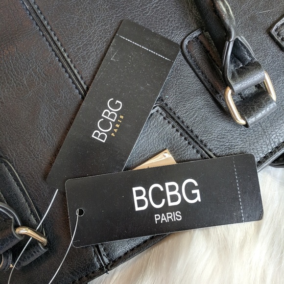 BCBG Black Chic Tote Bag - Picture 3 of 6